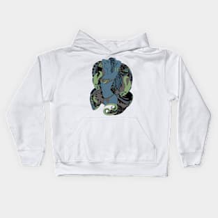 Mellow Cool Cancer Beauty Kids Hoodie